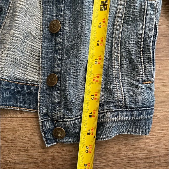 J. Crew Indigo Denim Jacket. Blue - Picture 9 of 14